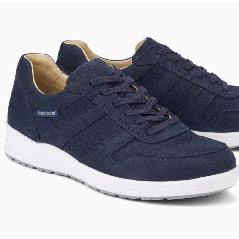 Memphisto Runoff Air Jet Genuine Leather Sneakers